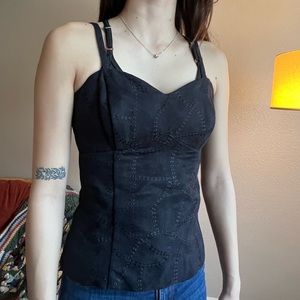 Vintage Corset-esque Top